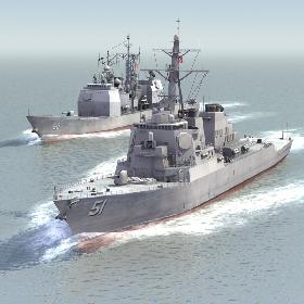 2 USNavy Warships
